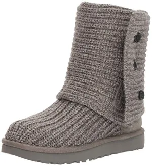 UGG Women's Classic Cardy Winter Boot, Grey, 8 B US