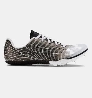 Under Armour Unisex Kick Sprint 3 Track Spikes- Black/Mod Grey