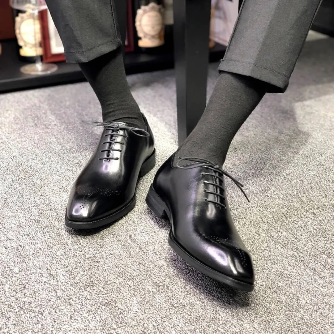 Urban Black Classic Dress Shoes