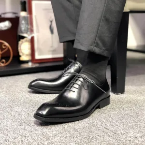 Urban Black Classic Dress Shoes
