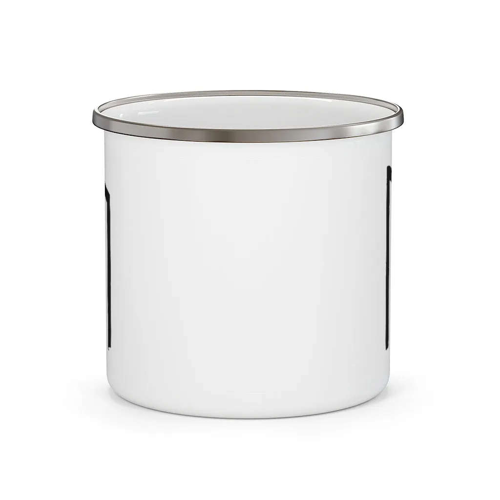 Uruz (Strength) Viking Rune Enamel Camping Mug