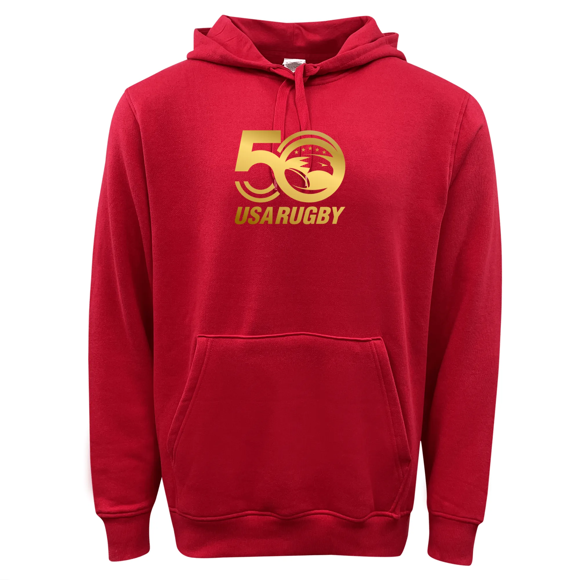 USA Rugby 50 Anniversary 60/40 Fleece Pullover Hoodie