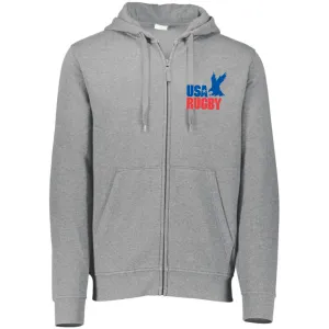 USA Rugby Throwback Full-Zip Fleece Hoodie