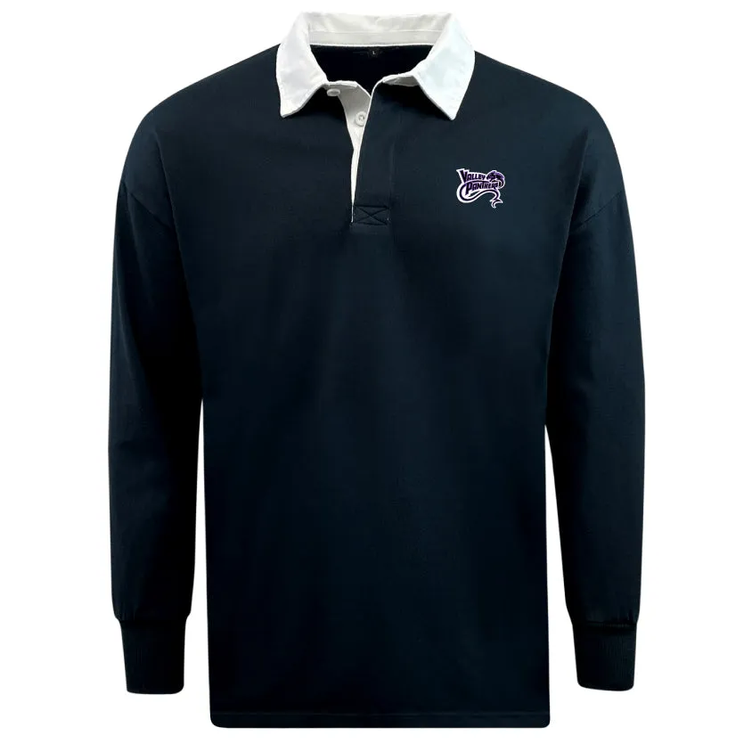 Valley Panthers Rugby Classic Long Sleeve Solid Rugby Jersey