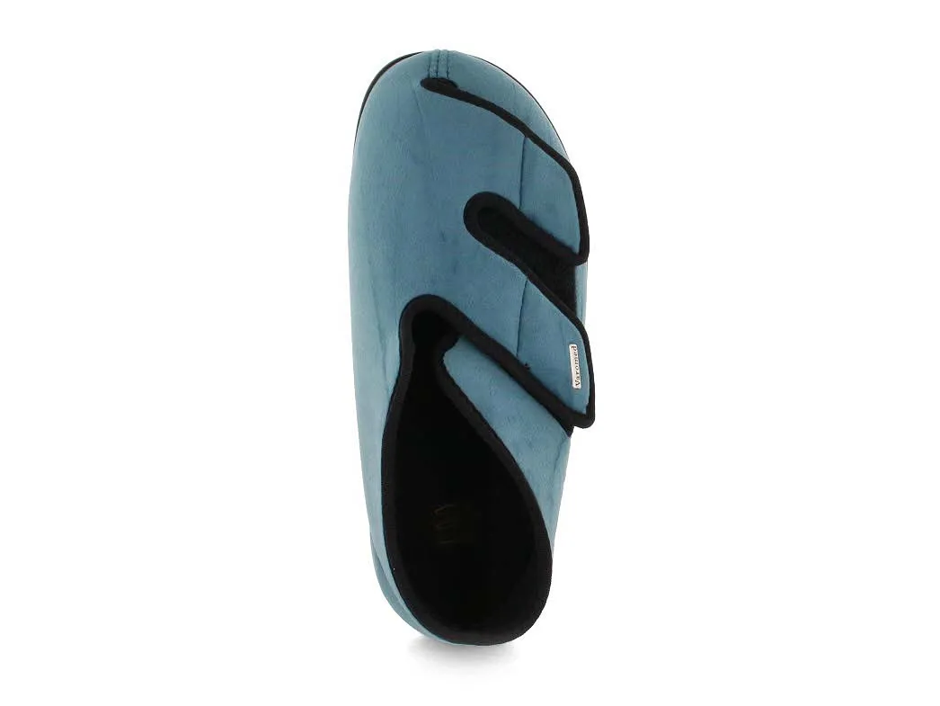 Varomed Men Women Medical Velcro Fastener 'Genua', aquamarine