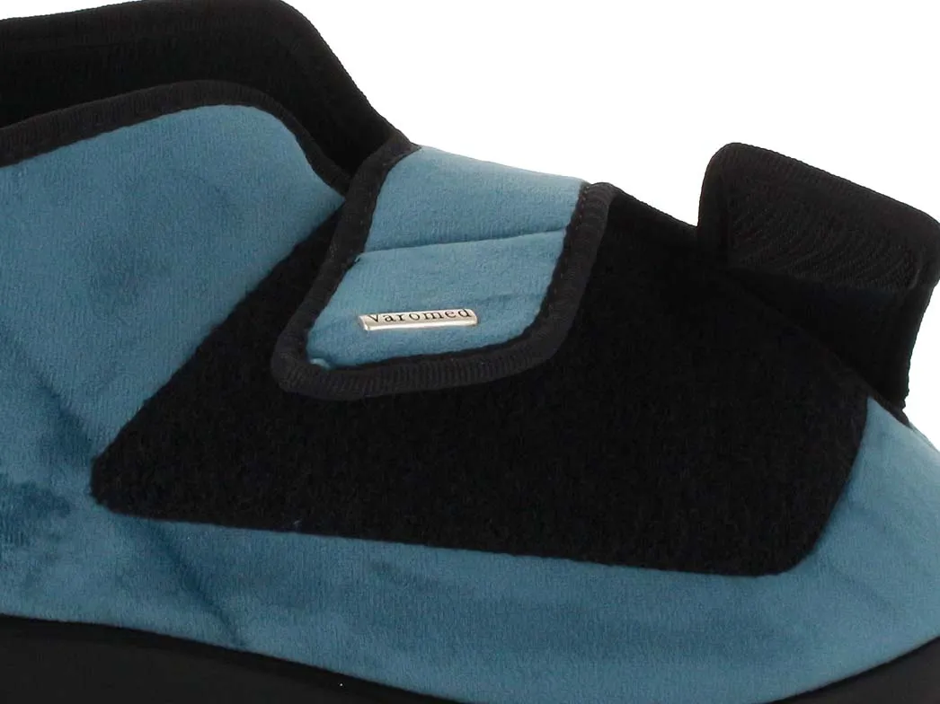 Varomed Men Women Medical Velcro Fastener 'Genua', aquamarine