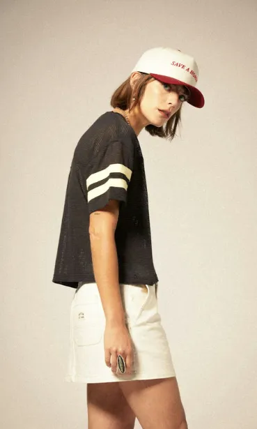 Varsity Football Mesh Tee