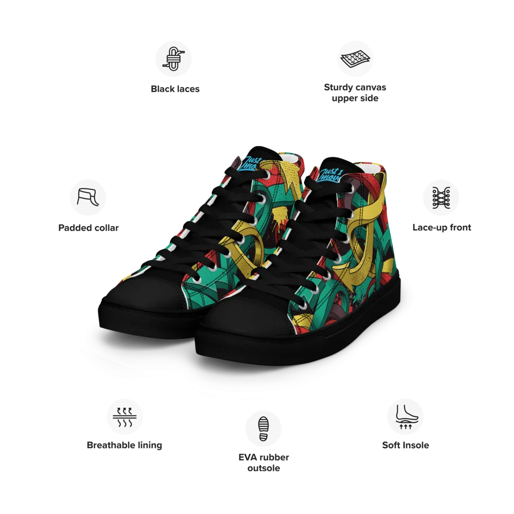 Vector Arrow High Top Shoes