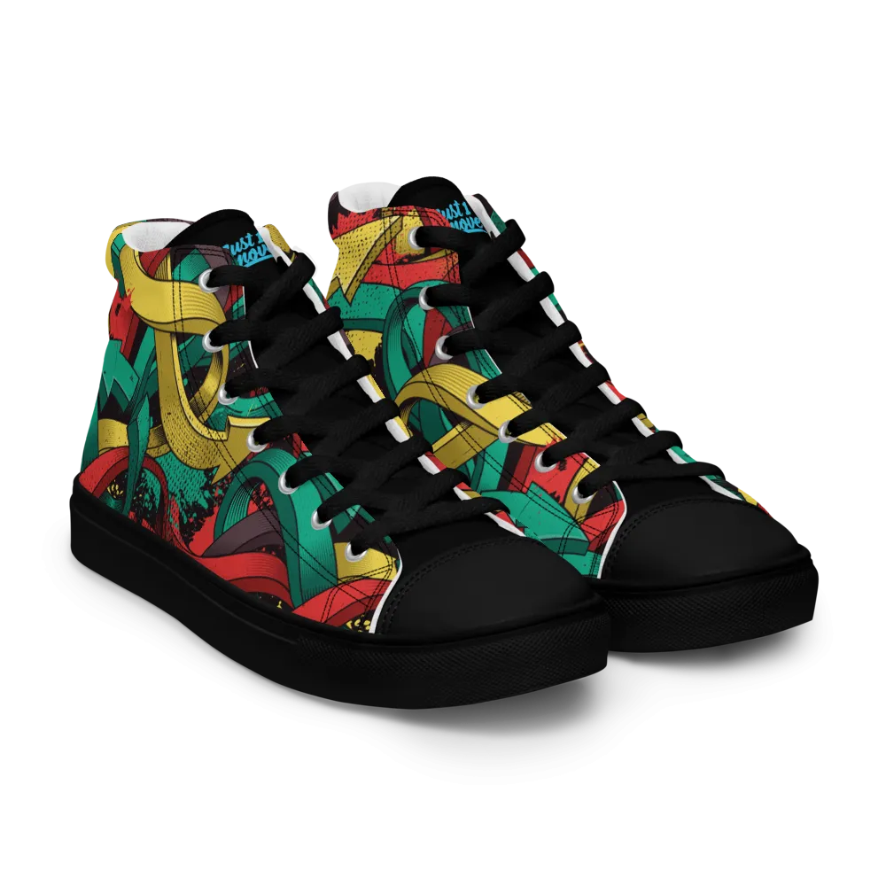 Vector Arrow High Top Shoes