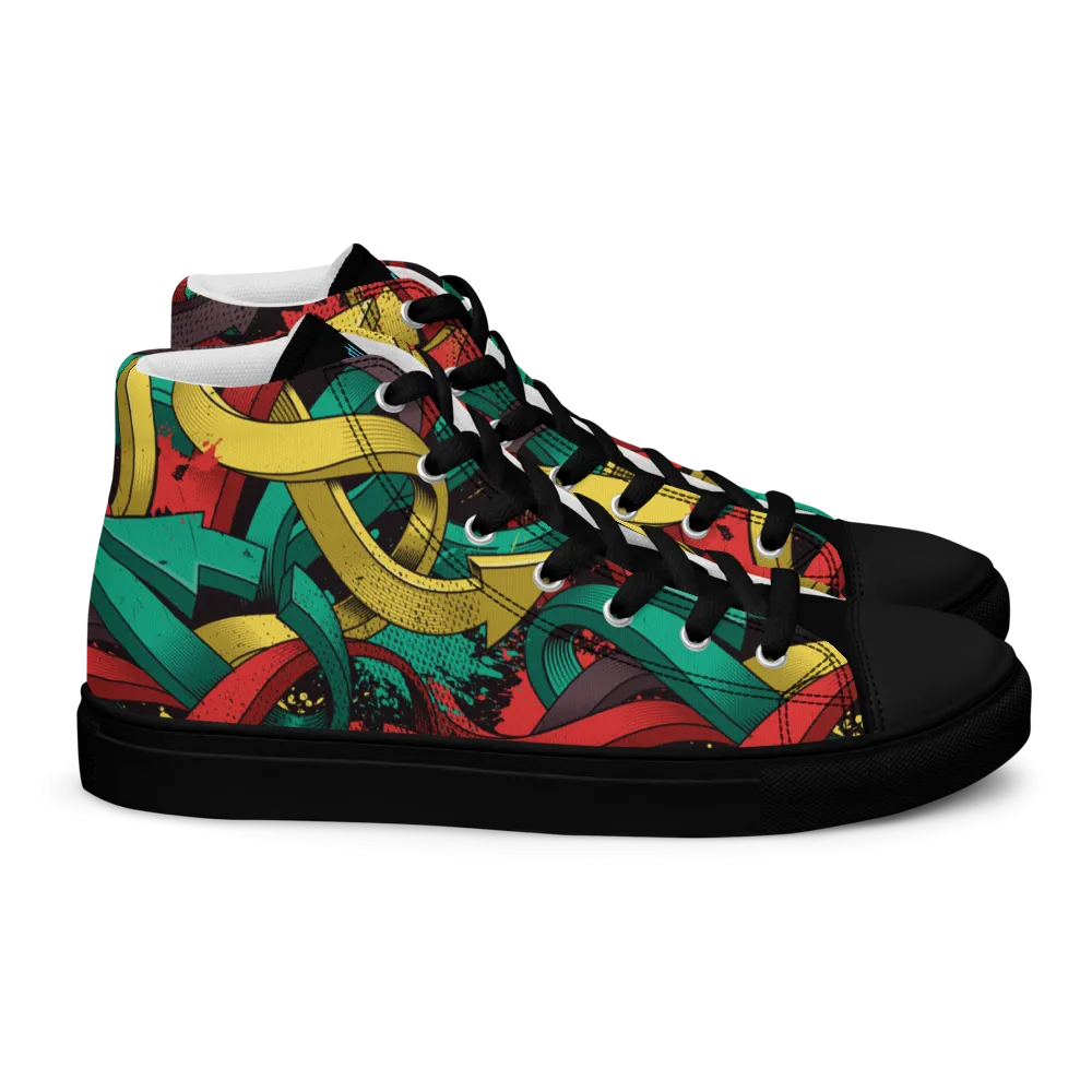 Vector Arrow High Top Shoes