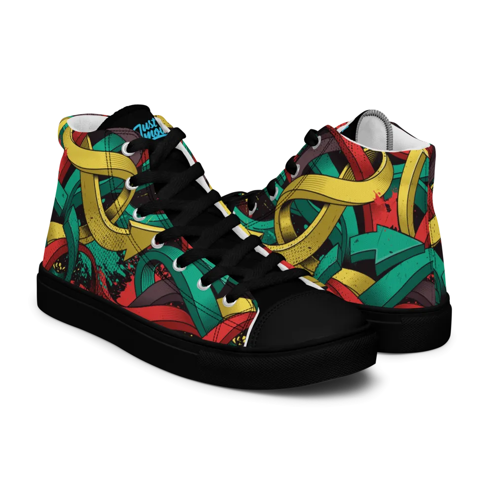 Vector Arrow High Top Shoes