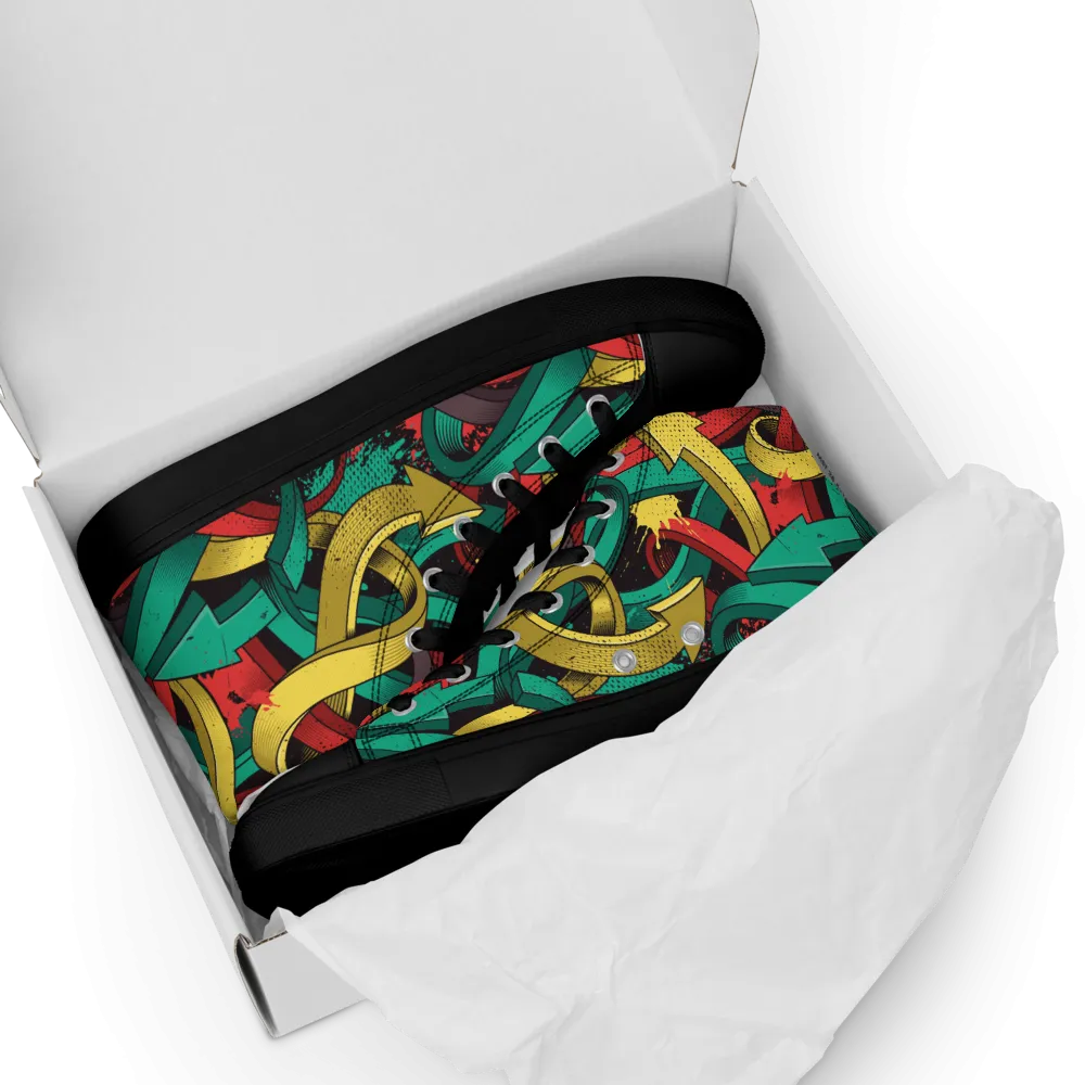 Vector Arrow High Top Shoes