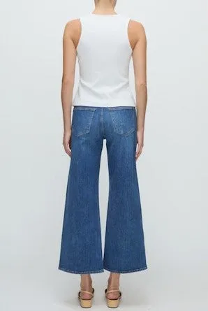 Veronica Beard Taylor Cropped Jeans - Serendipity
