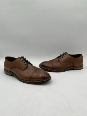 Vince Camuto Lamson Cap Toe Oxford Men's Brown Size 9.5 W - Very Good