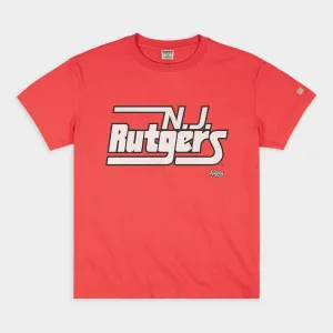 Vintage Rutgers New Jersey Wordmark Heavyweight Tee