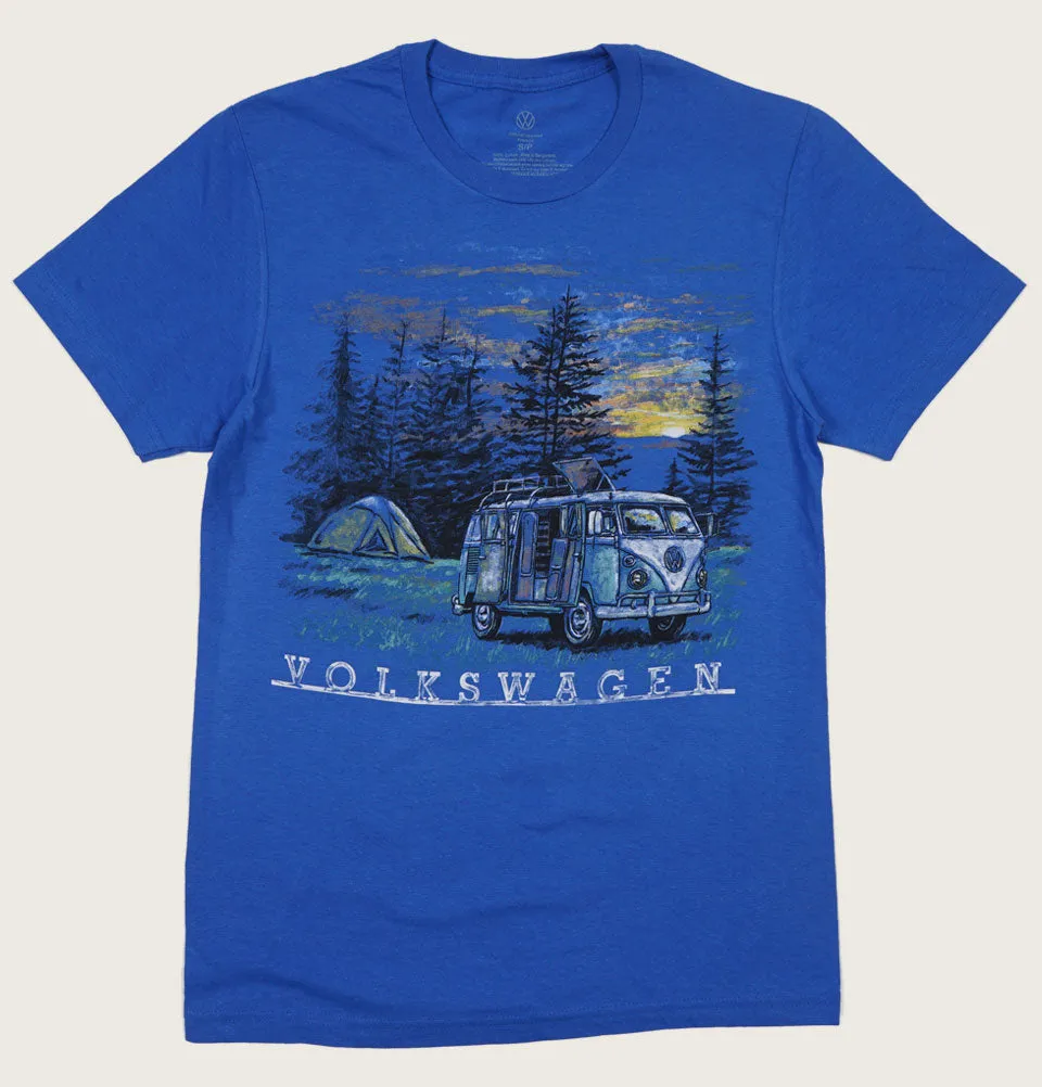 Volkswagen Camping Sunset Unisex T-shirt
