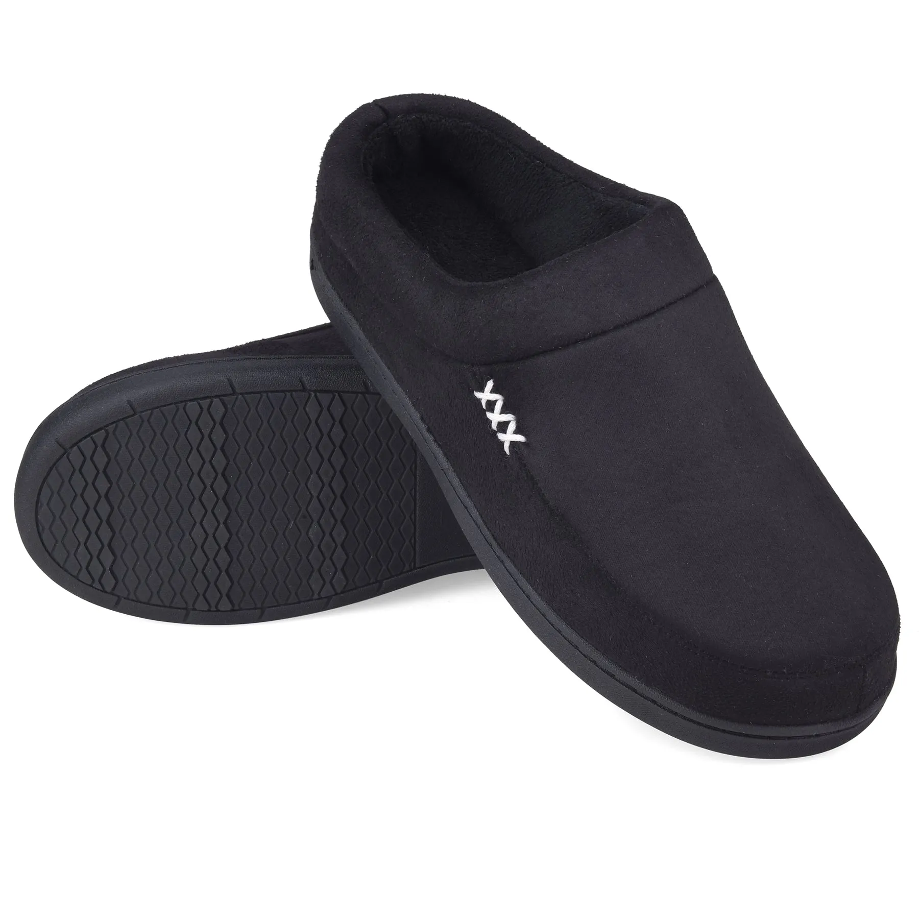 VONMAY Men's Slippers Cozy House Shoes Memory Foam Slip On Clog  Garden Shoes