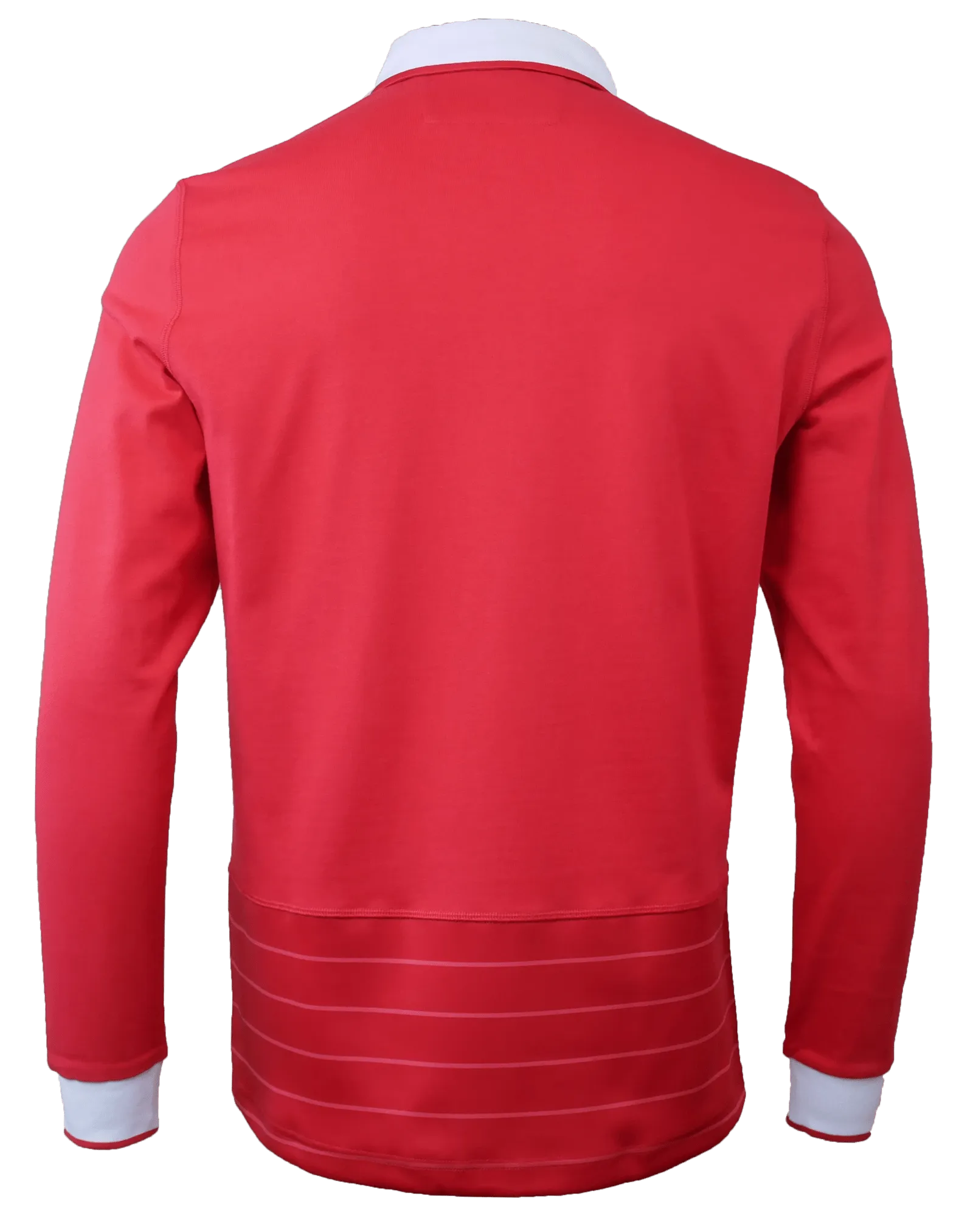 Wales Long Sleeve Home Polo 22/23 by Macron