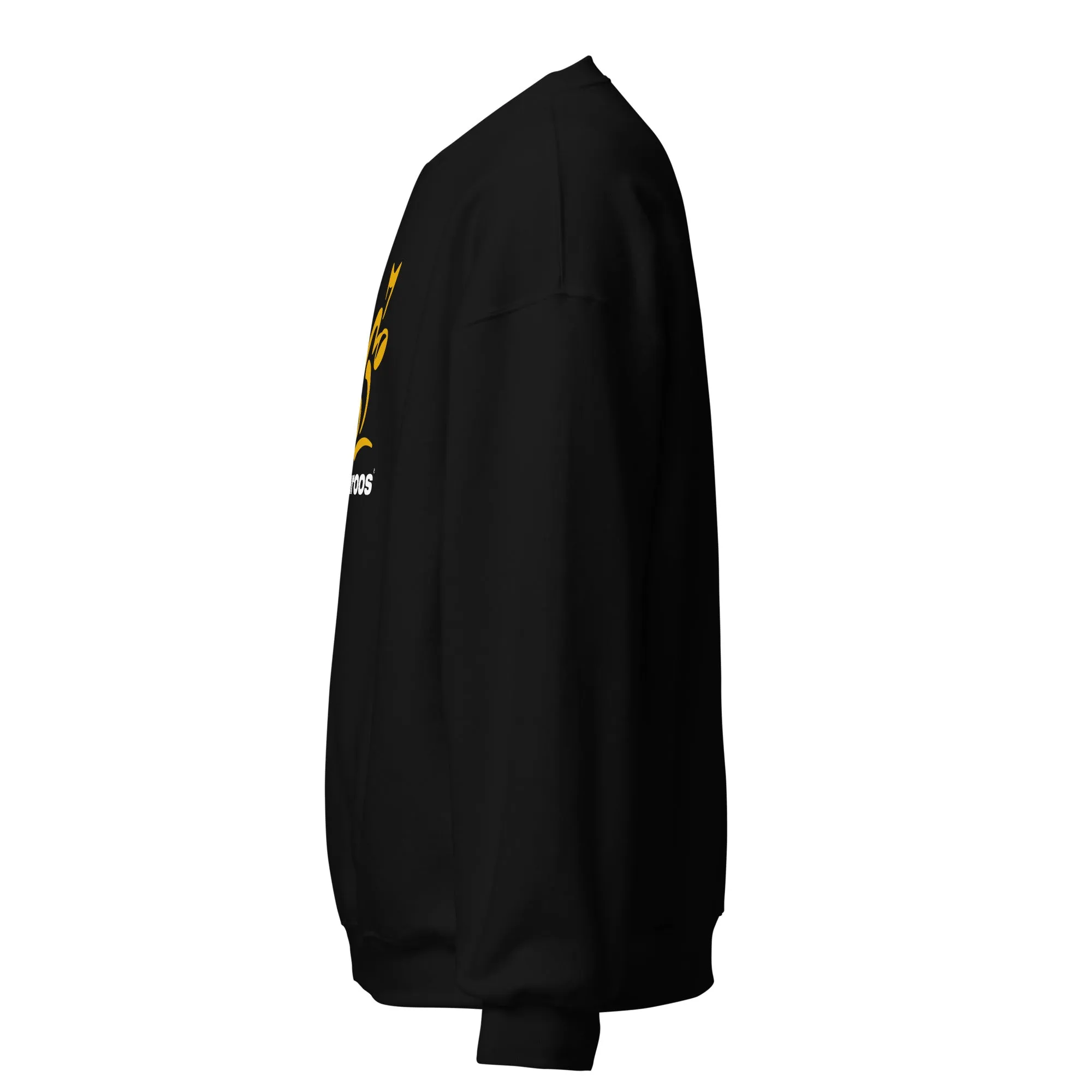 Wallaroos Slouchy Sweatshirt - Gold/White Logo