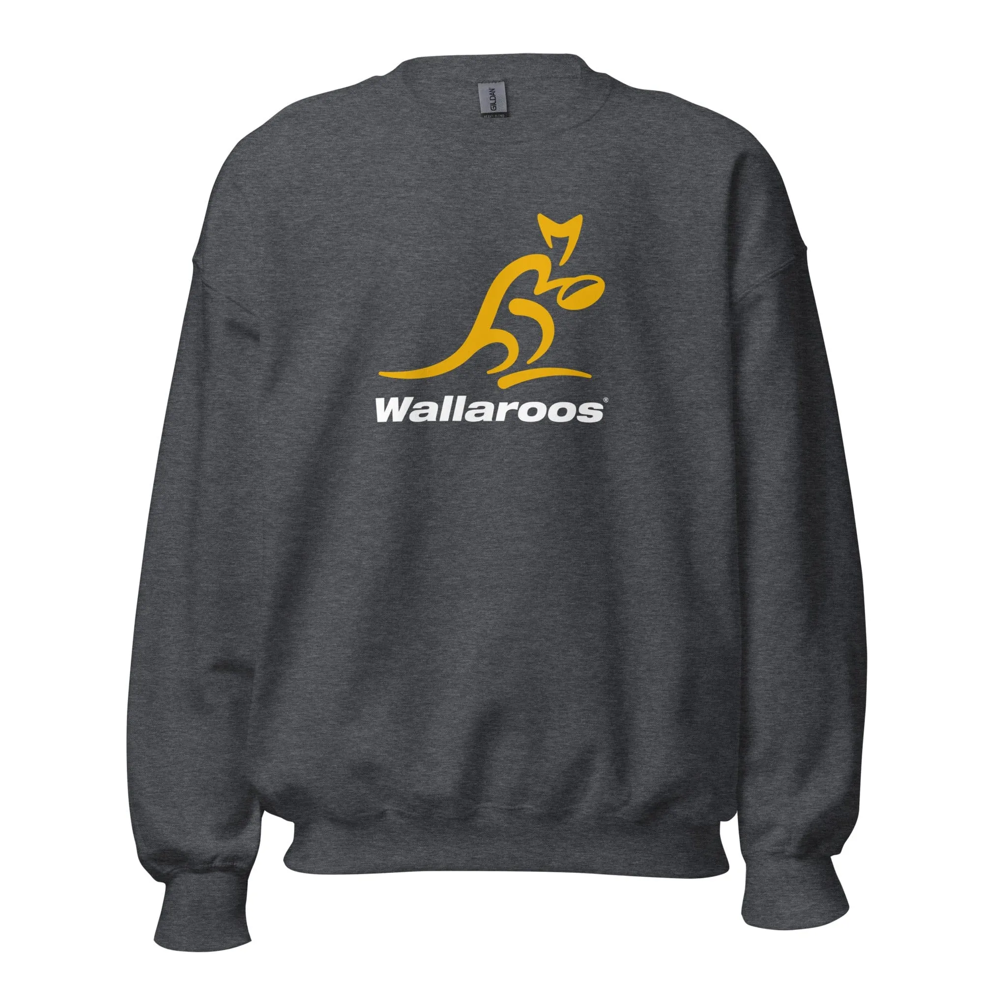 Wallaroos Slouchy Sweatshirt - Gold/White Logo