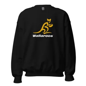 Wallaroos Slouchy Sweatshirt - Gold/White Logo