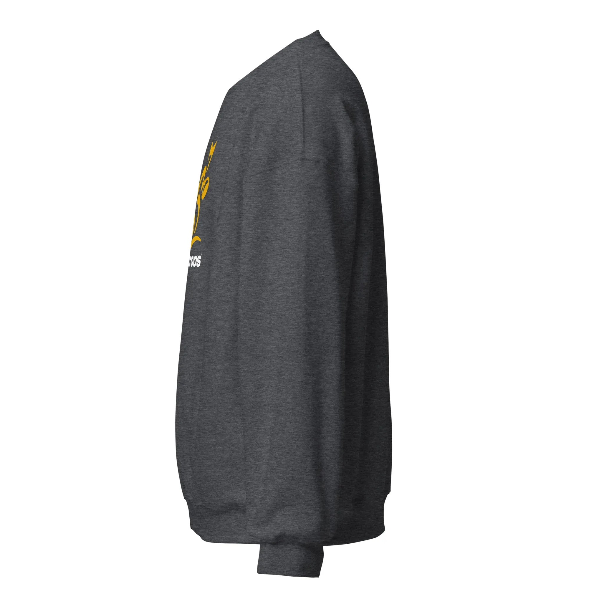 Wallaroos Slouchy Sweatshirt - Gold/White Logo