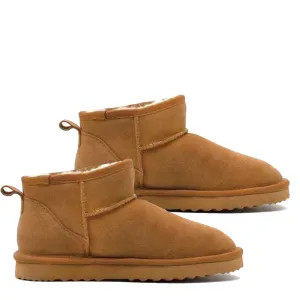 WARATAH UGG® KIDS Water Resistant Ultra Mini Ugg Boot - Chestnut