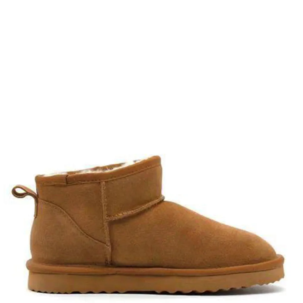 WARATAH UGG® KIDS Water Resistant Ultra Mini Ugg Boot - Chestnut