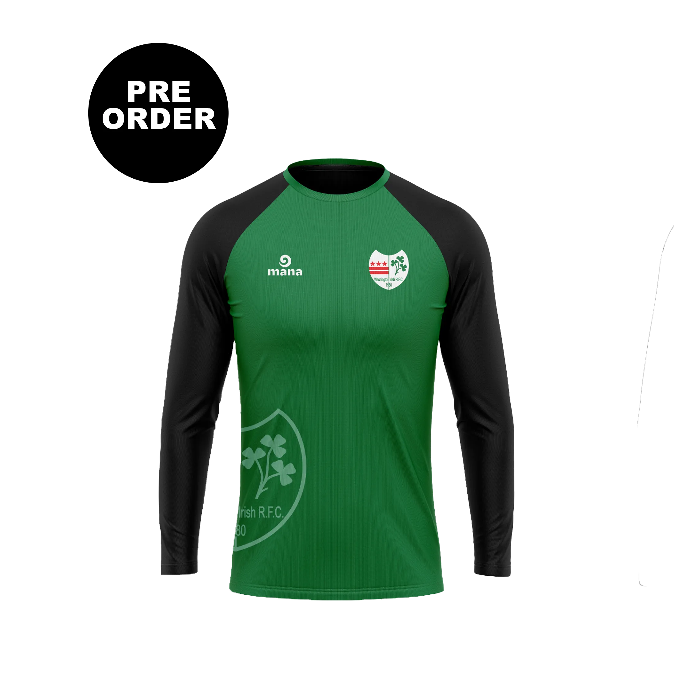 Washington Irish Rugby Long Sleeve T-Shirt