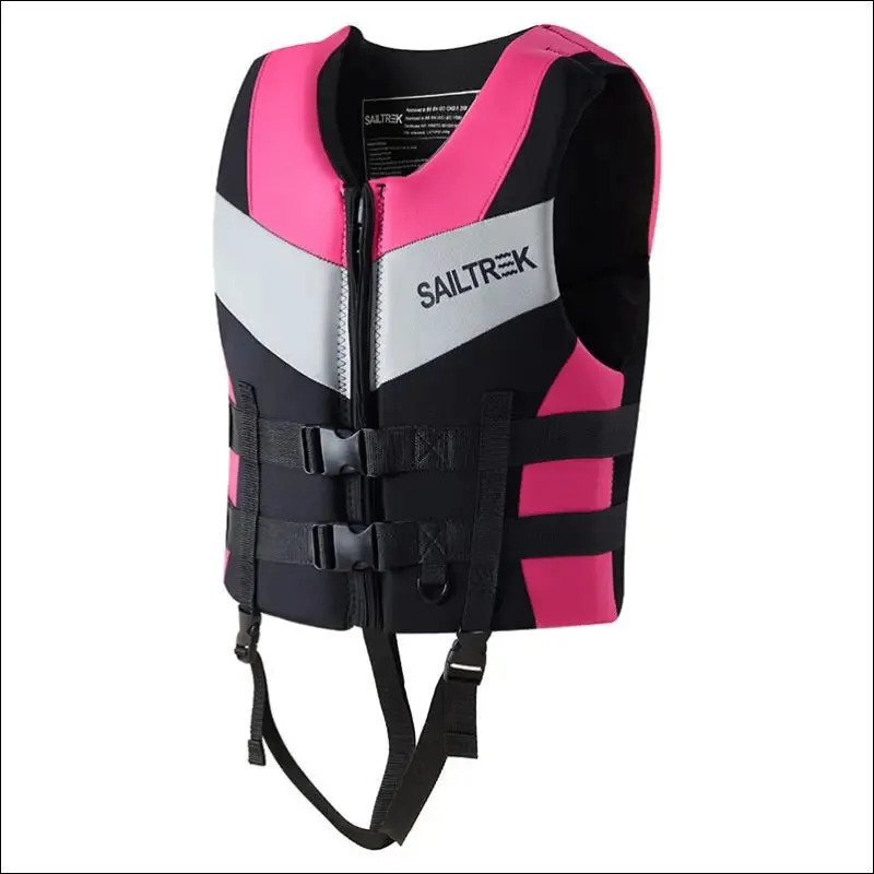 Water sports fishing water ski vest kayaking boating swimming drifting safety vest adults life
