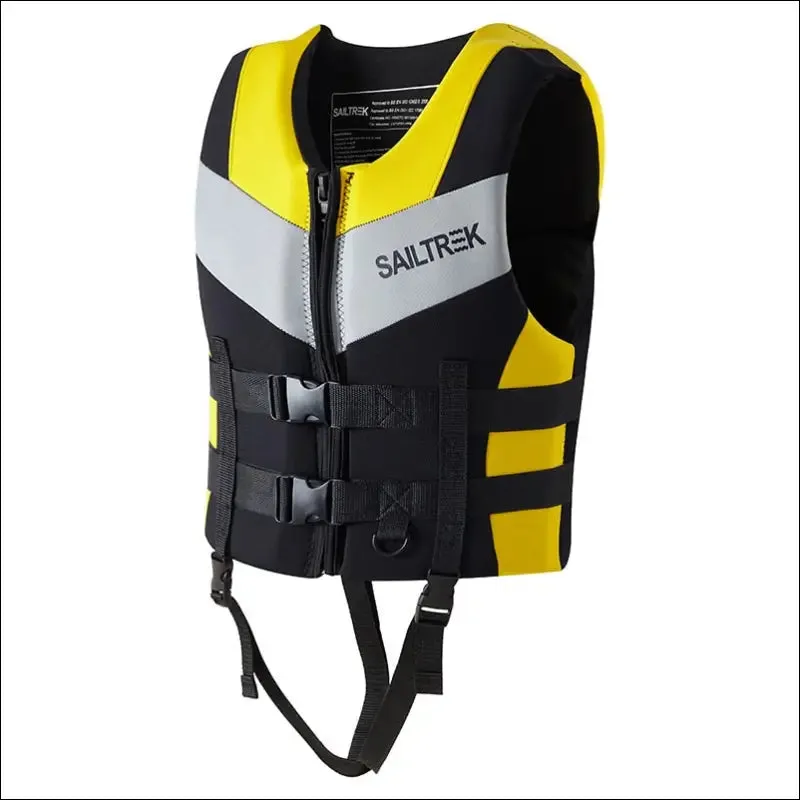 Water sports fishing water ski vest kayaking boating swimming drifting safety vest adults life