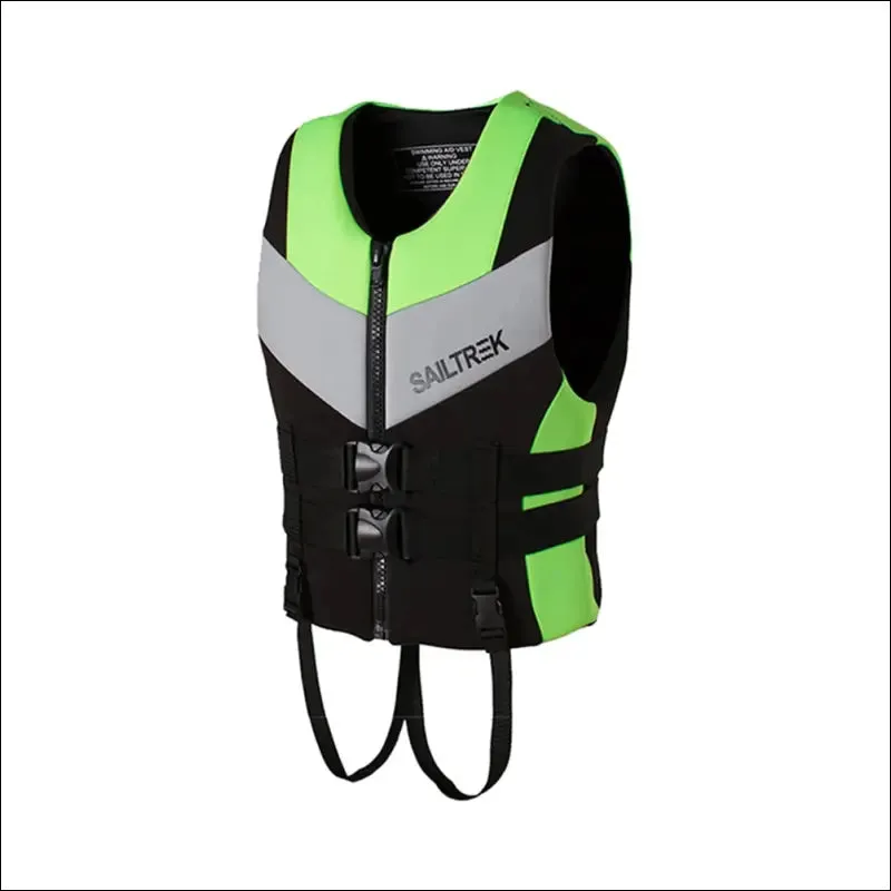 Water sports fishing water ski vest kayaking boating swimming drifting safety vest adults life