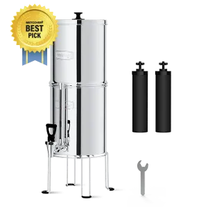 Waterdrop 2.25-gallon King Tank Gravity Water Filter System, With Stand