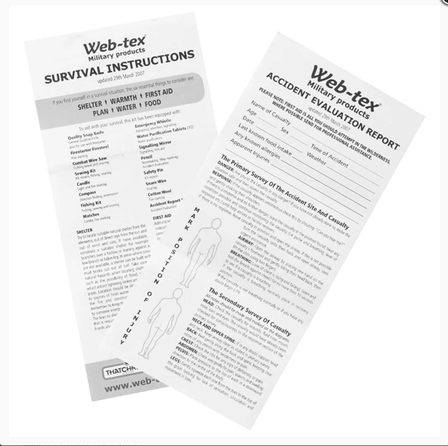 WEB-TEX Combat Survival Kit