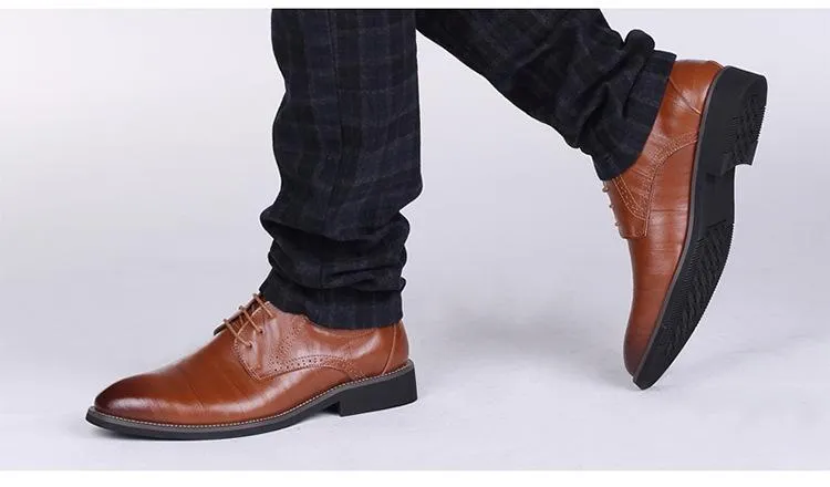 West Louis™ Carved Italian Formal Oxford