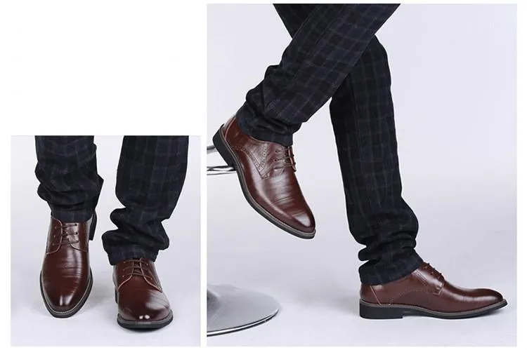 West Louis™ Carved Italian Formal Oxford