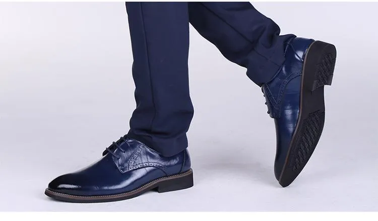 West Louis™ Carved Italian Formal Oxford