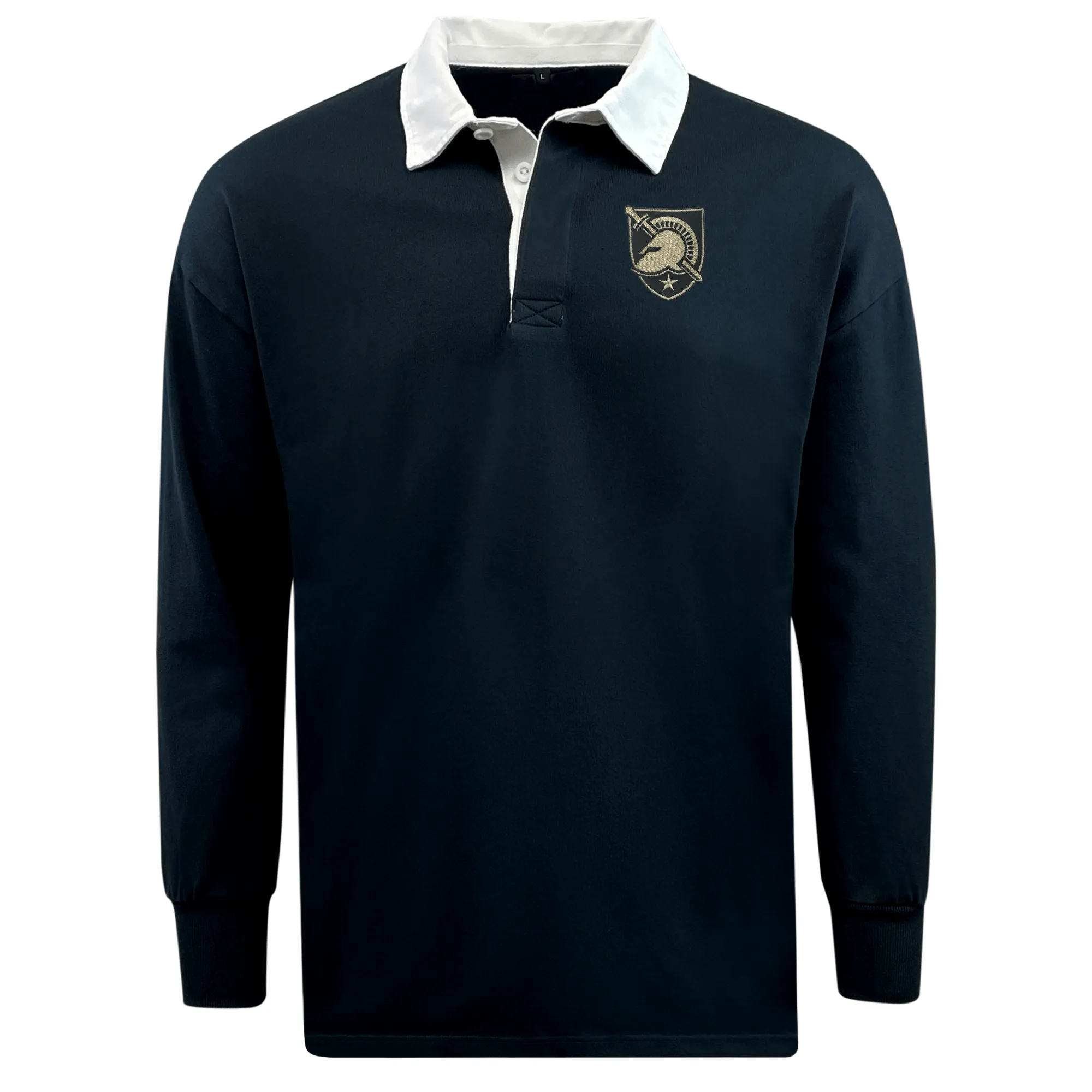 West Point Classic Long Sleeve Solid Rugby Jersey