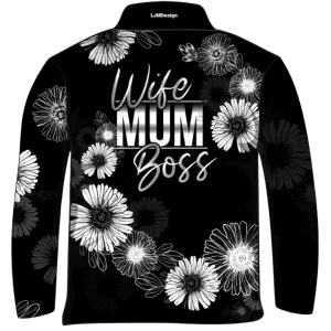 Wife Mum Boss - Sunflower