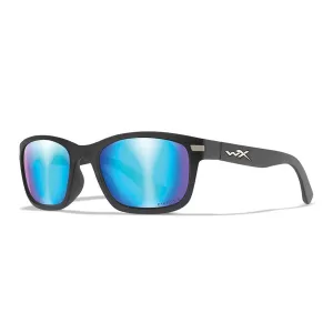 Wiley X Helix Captivate Polarised Blue Mirror Lens w/ Matte Black Frame