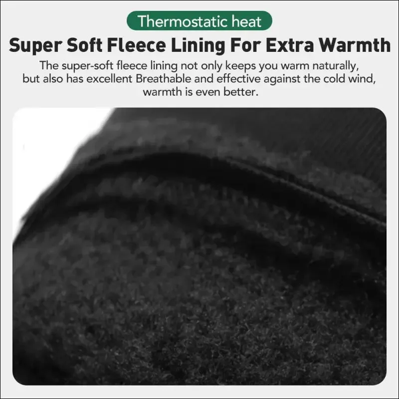 Winter fishing gloves - 2 finger flip, waterproof, windproof - men & women, warm protection fish