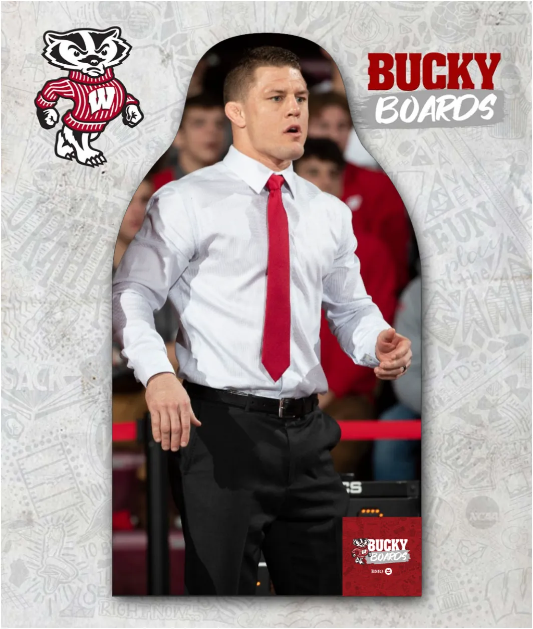 Wisconsin Field House Cutouts