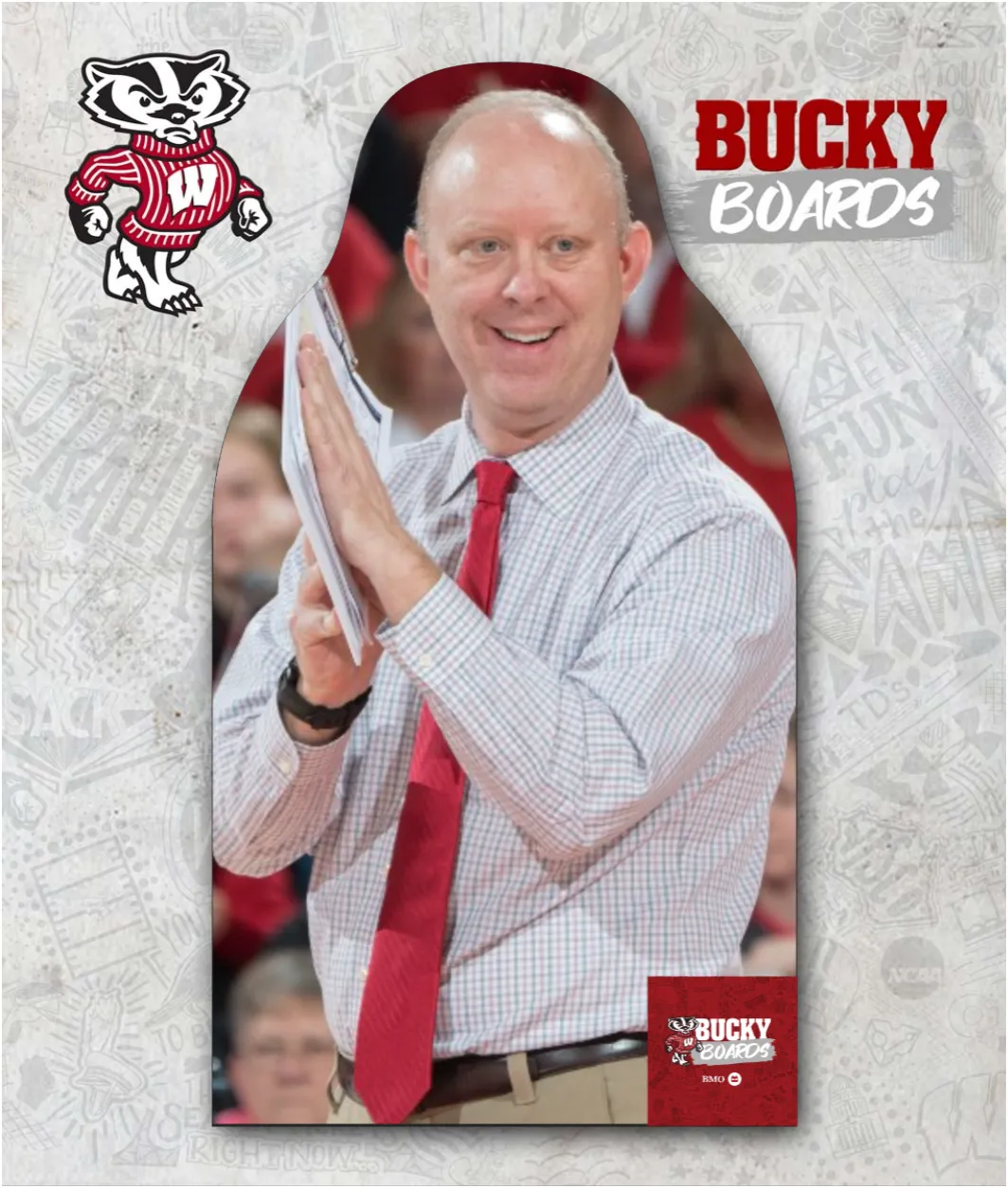 Wisconsin Field House Cutouts