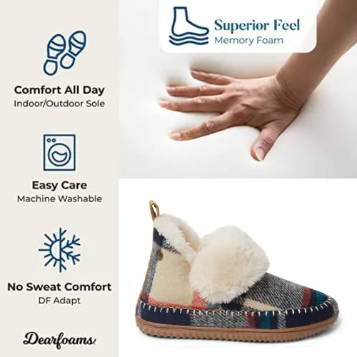 Women's Arch Support House Shoe Booties