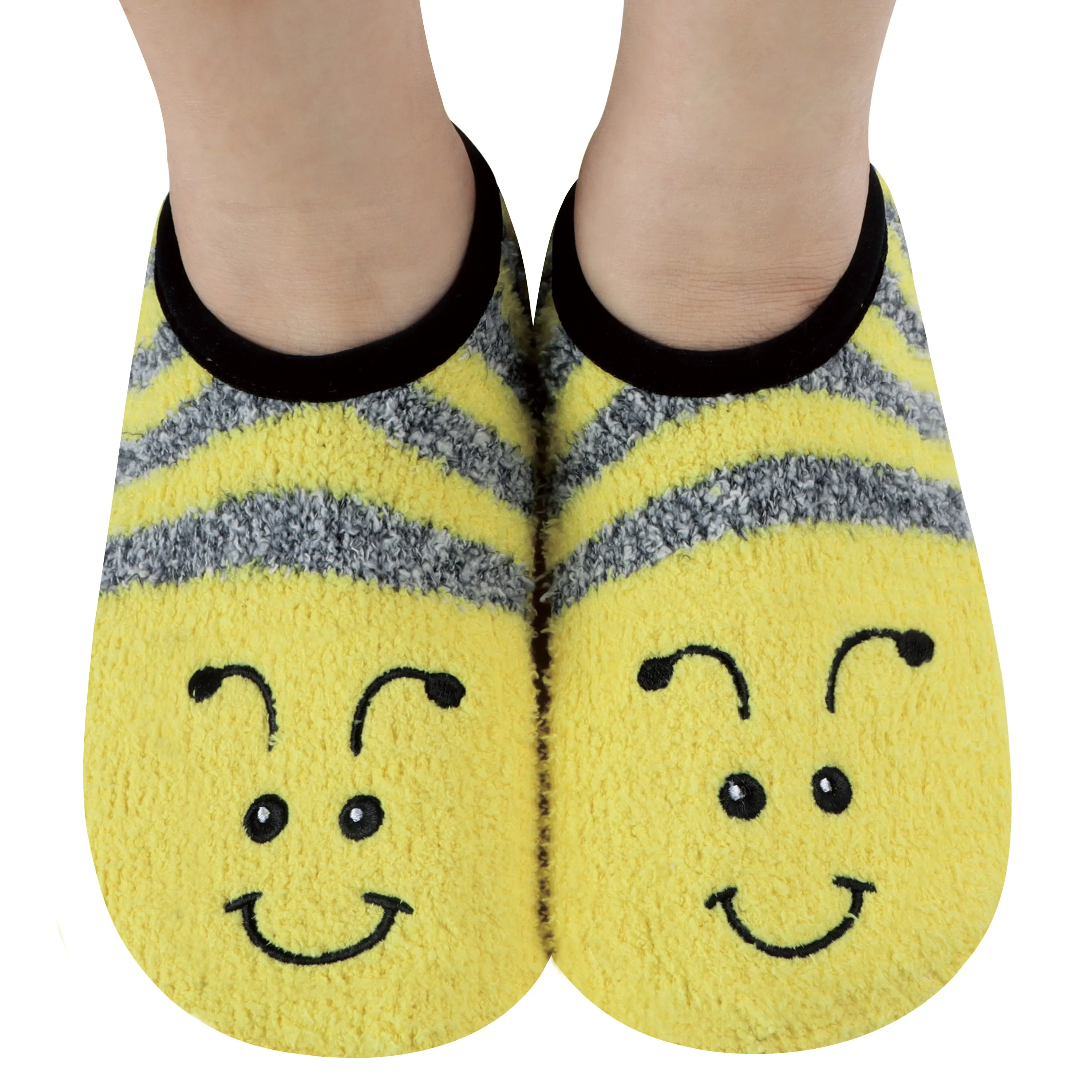 Womens Bee Animal Mary Jane Slippers
