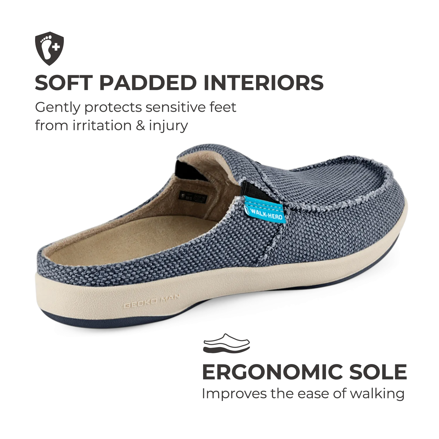 Women's Canvas Arch Support Slippers