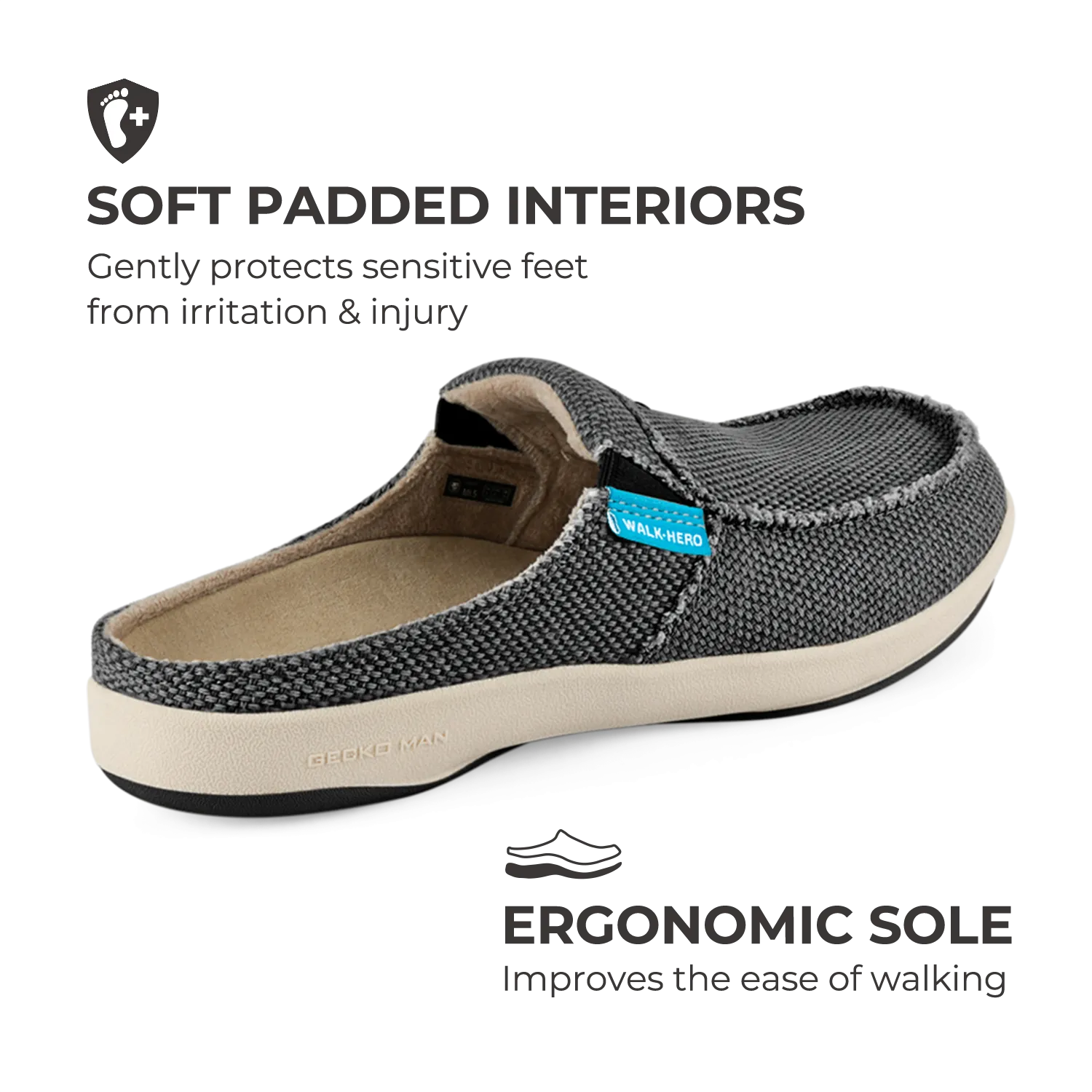 Women's Canvas Arch Support Slippers