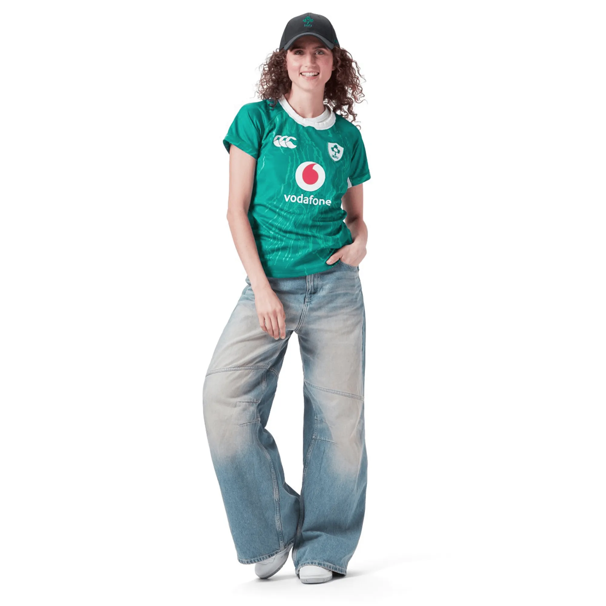 Women's Ireland 24 Home Pro Jersey by Canterbury