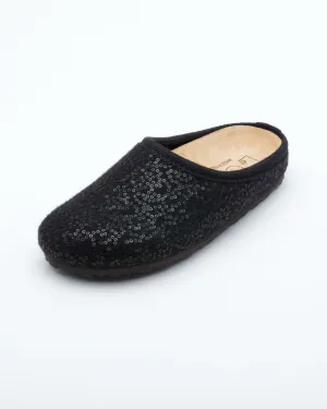 Women's Nebraska Shine Clogs Black
