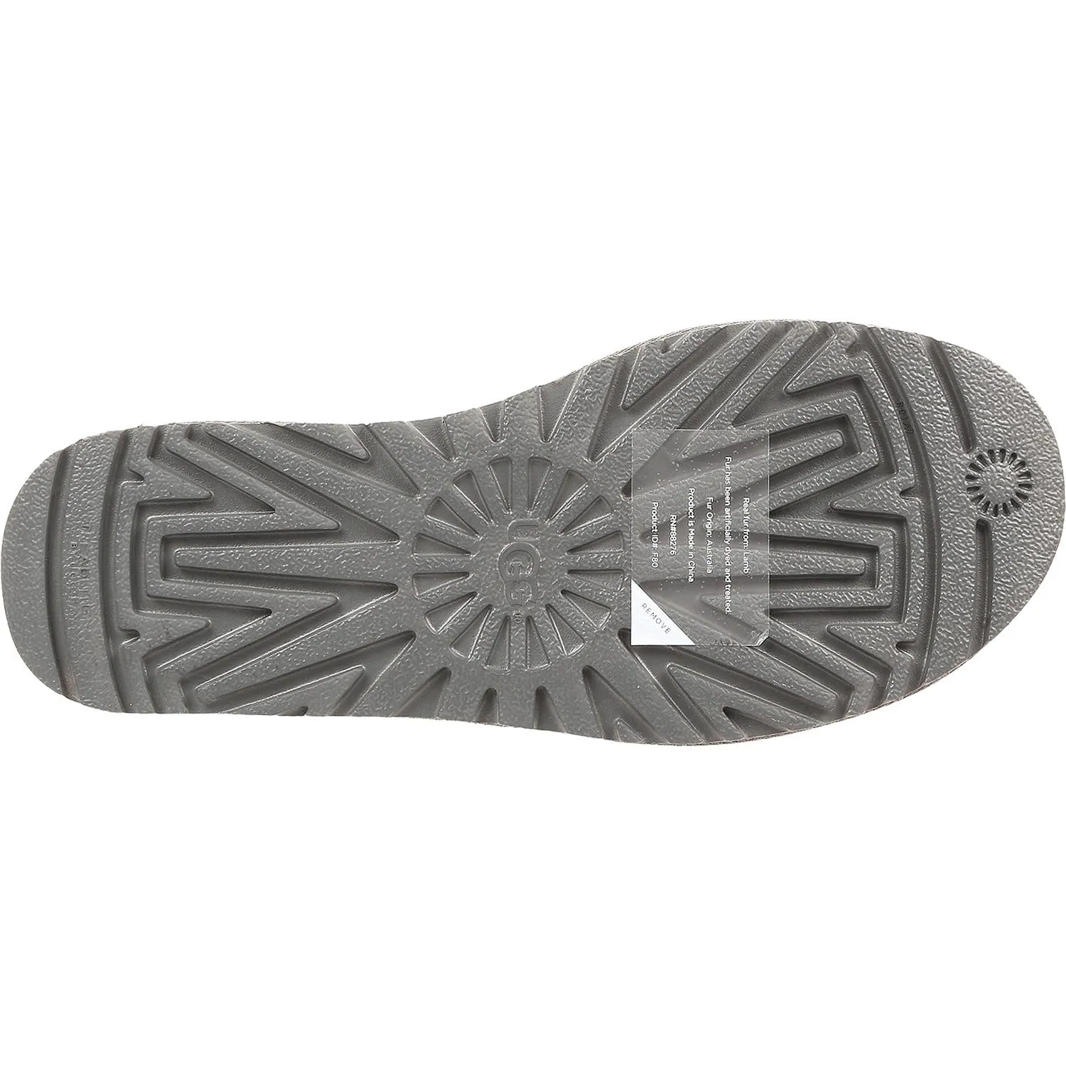 Women's UGG Bailey Button II Grey Sheepskin